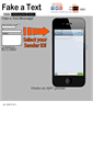 Mobile Screenshot of fakeatext.net